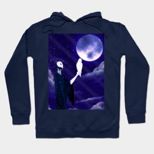 Nyx and Luna / Night and Moon Hoodie